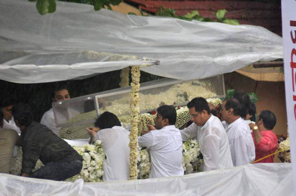 Last journey of Super star Rajesh Khanna