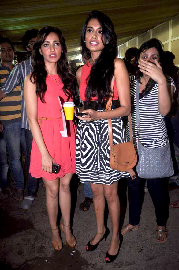 Neha & Sarah at promotion of Kya Super Kool Hain Hum