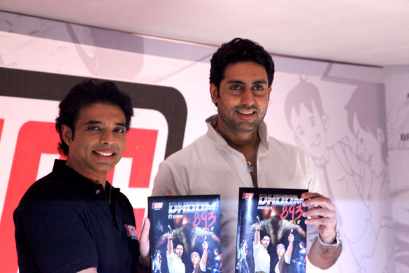 Abhishek & Uday launch YOMICS