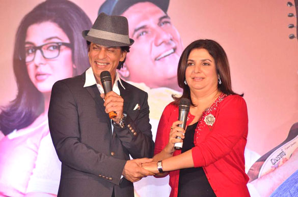 Shahrukh Khan with Farah Khan at promotion of Shirin Farhad Ki Toh Nikal Padi
