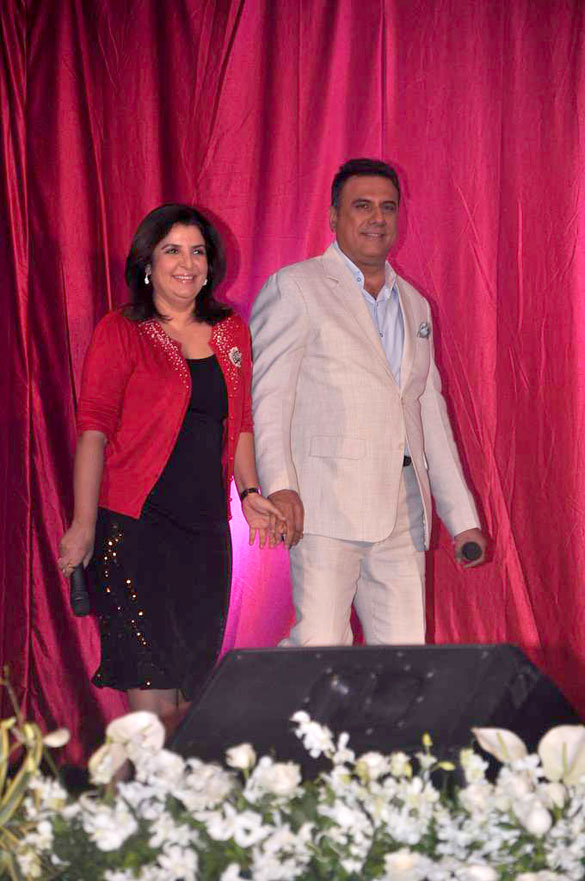 Shahrukh Khan with Farah Khan &Boman Irani at promotion of Shirin Farhad Ki Toh Nikal Padi