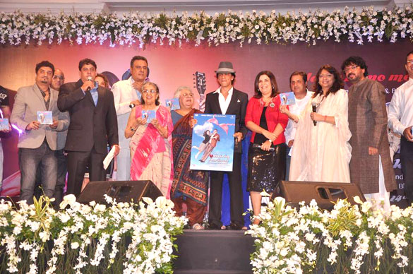 Shahrukh Khan with Farah Khan &Boman Irani at promotion of Shirin Farhad Ki Toh Nikal Padi