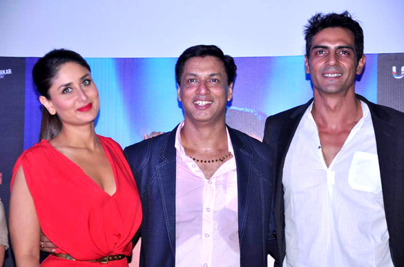 Kareena Arjun & Madhur at First look launch of HEROINE
