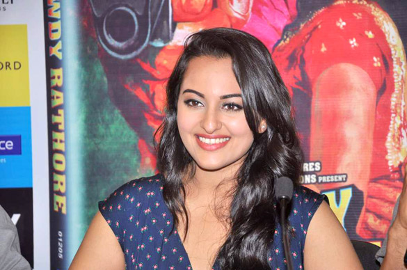 Sonakshi at DVD Launch of Rowdy Rathore