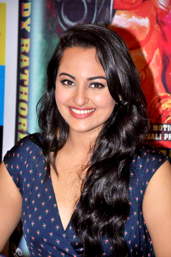 Sonakshi at DVD Launch of Rowdy Rathore