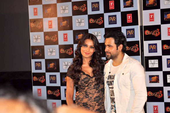 Emraan Hashmi & Bipasha Basu at Trailer launch of RAAZ 3
