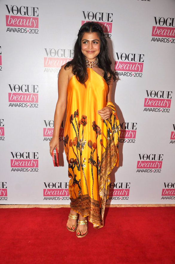 Shehnaaz attends Vogue Beauty awards 2012