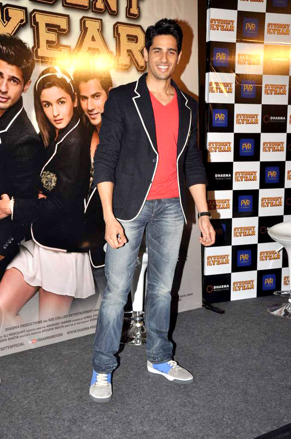 Varun Dhawan at First look launch of Student Of The Year