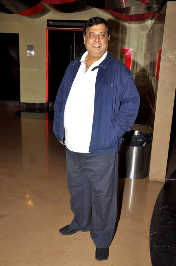 David Dhawan at First look launch of Student Of The Year