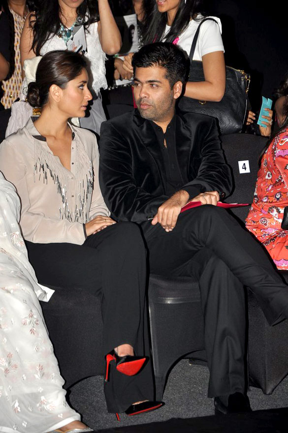 Karan & Kareena at Anushka Khanna show