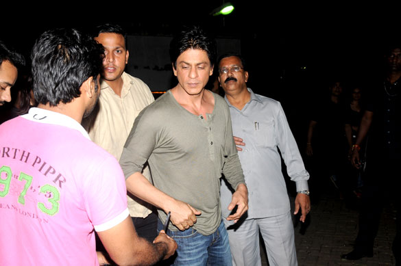 Shahrukh Khan snapped at Nokia ad shoot