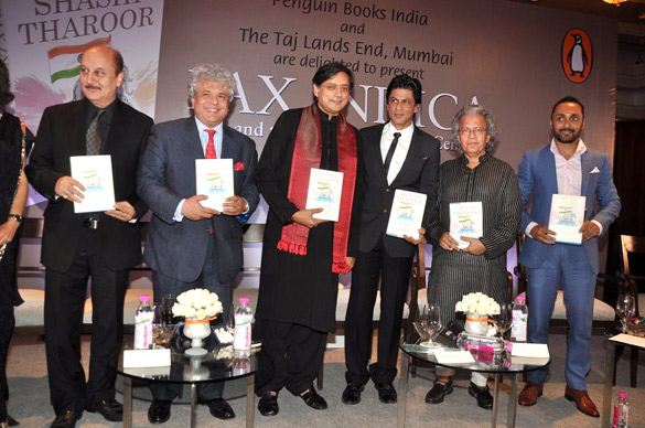 Shahrukh Khan at launch of book by Shashi Tharoor