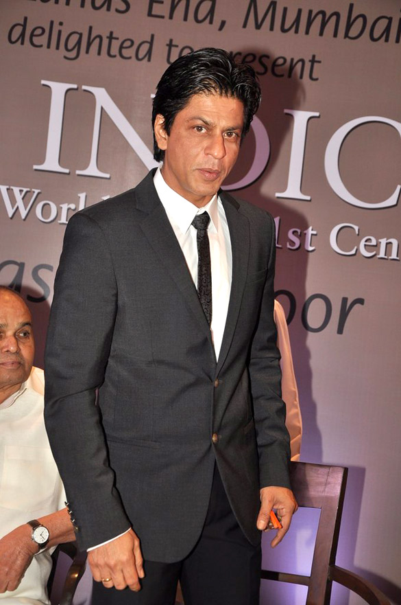 Shahrukh Khan at launch of book by Shashi Tharoor