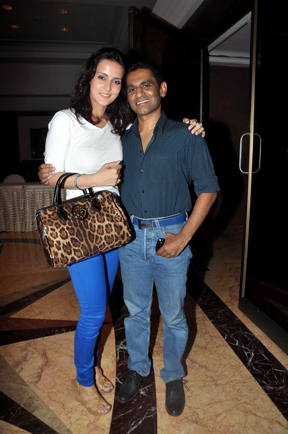 Tulip Joshi at launch of book by Shashi Tharoor