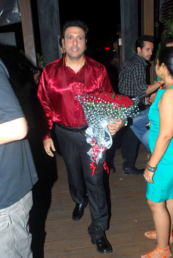Govinda at Sonakshi Raj bash