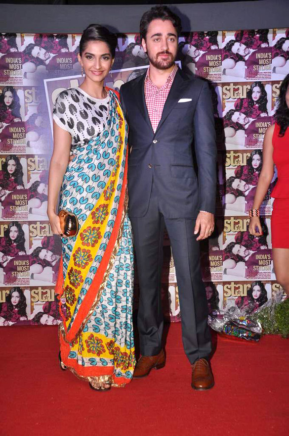 Imran Khan & Sonam Kapoor grace the launch of anniversary cover of Star week magazine