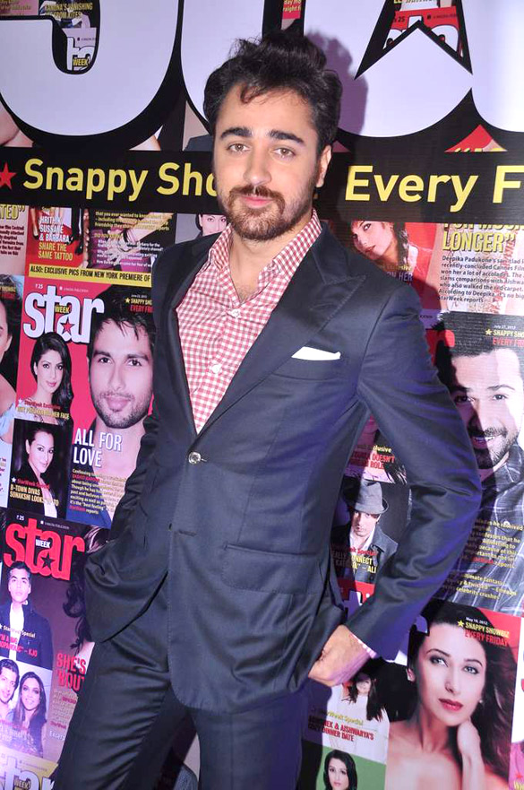 Imran Khan & Sonam Kapoor grace the launch of anniversary cover of Star week magazine