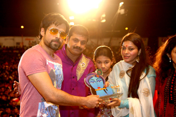 Emraan Hashmi attends Dahi Handi celebration
