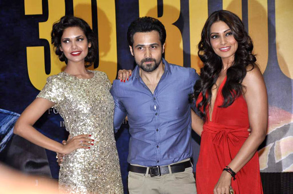 Emraan Hashmi Bipasha Basu Eshaa Gupta at Success party of RAAZ 3