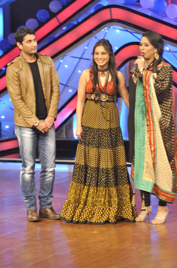 Rani Mukherjee promotes AIYYAA on Dance India Dance