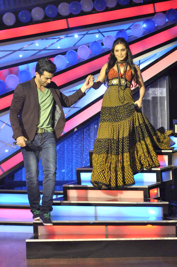 Rani Mukherjee promotes AIYYAA on Dance India Dance