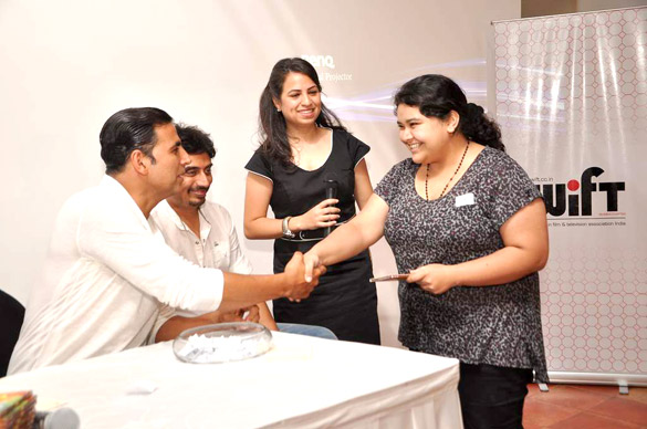 Akshay Kumar at WIFT Workshop