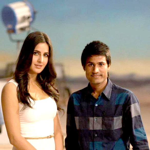 Katrina Kaif meets the contest winner