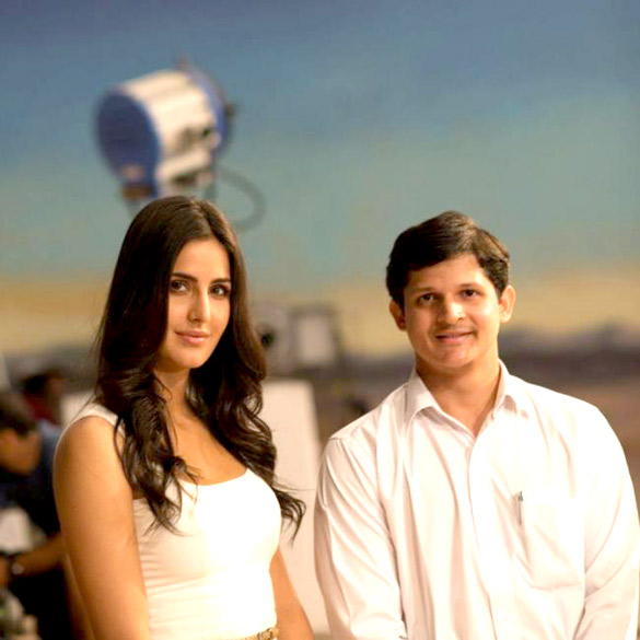 Katrina Kaif meets the contest winner