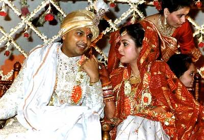 Marriage of Tina Munim