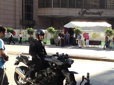 Aamir Khan shoots for Dhoom 3