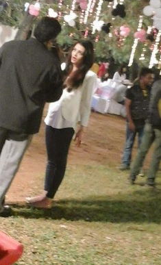 Aishwarya Rai Bachchan spotted at a birthday party
