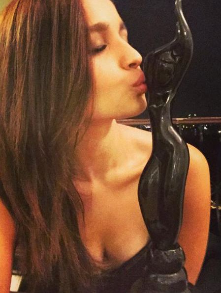 Alia Bhatt kisses her black lady