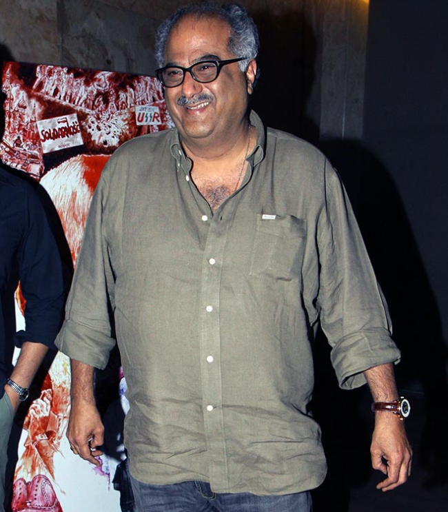 Boney Kapoor at the special screening of documentary film 'In Their Shoes'