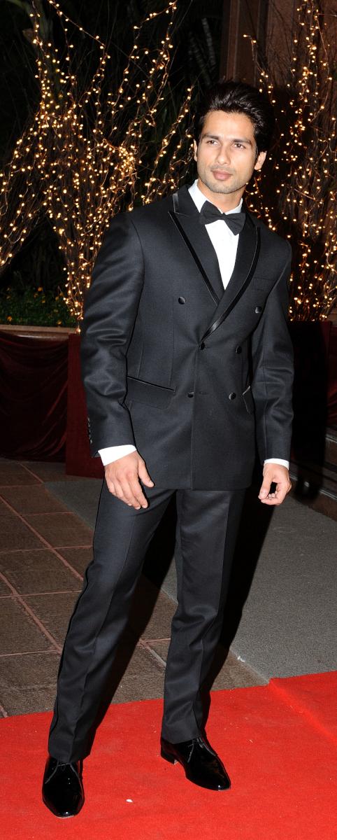 Shahid Kapoor at birthday party of Karan Johar