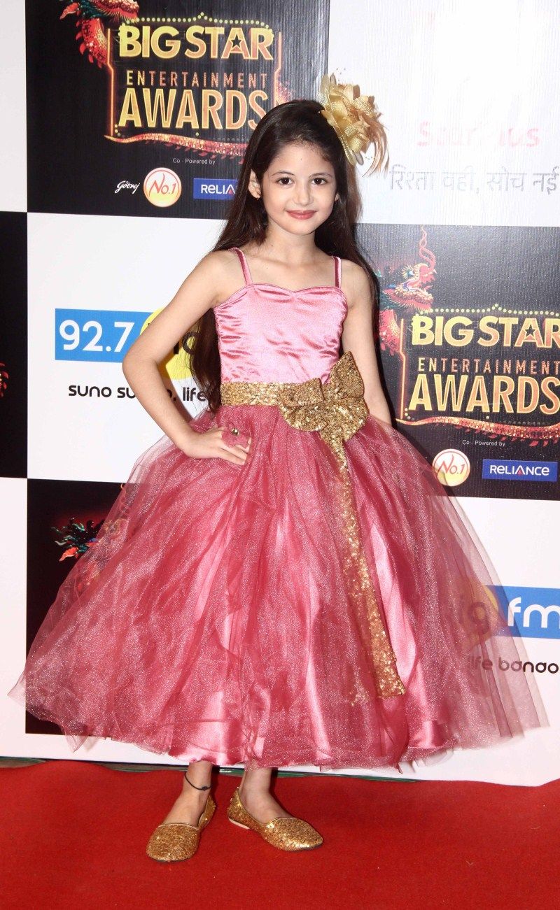 Harshaali Malhotra at Big Star Entertainment Awards 2015