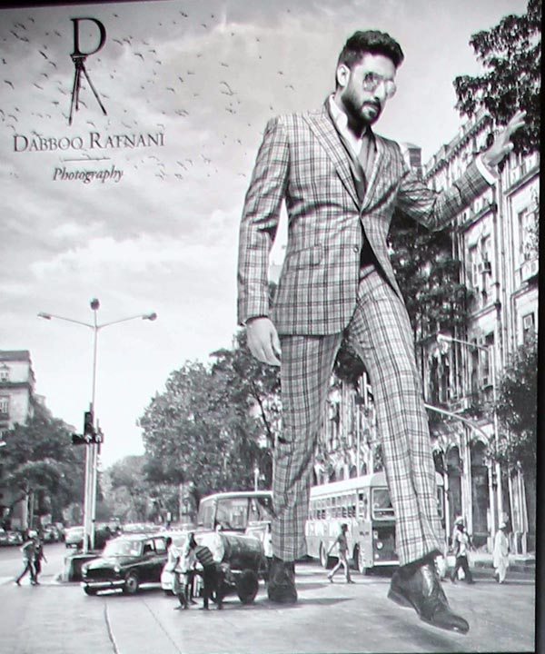 Abhishek Bachchan looking dapper in Dabboo Ratnani's Calendar for 2015