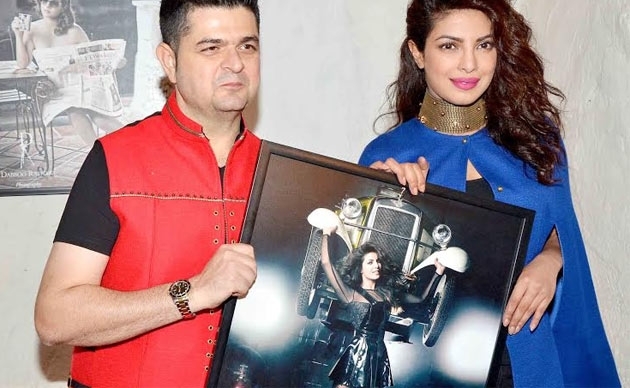 PriyankaChopra at the launch of Dabboo Ratnani's Calendar for 2015