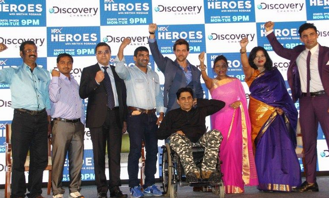 Hrithik Roshan to host the show 'HRX Heroes' presented by Discovery