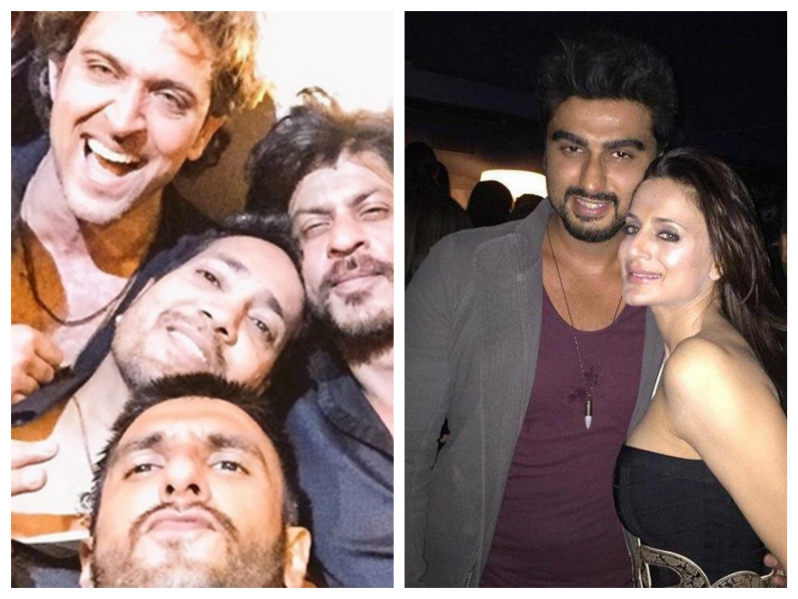 SRK, Ranveer, Arjun and others at Hrithik Roshan's birthday bash