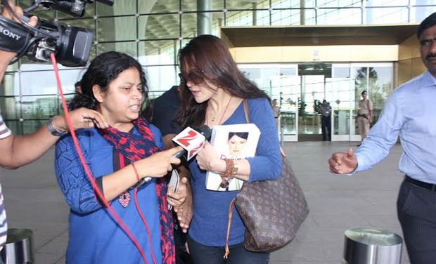 Preity Zinta returns from the USA to record her statement