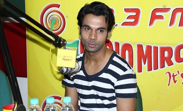 Rajkummar Rao promoting Citylights at Radio Mirchi studio