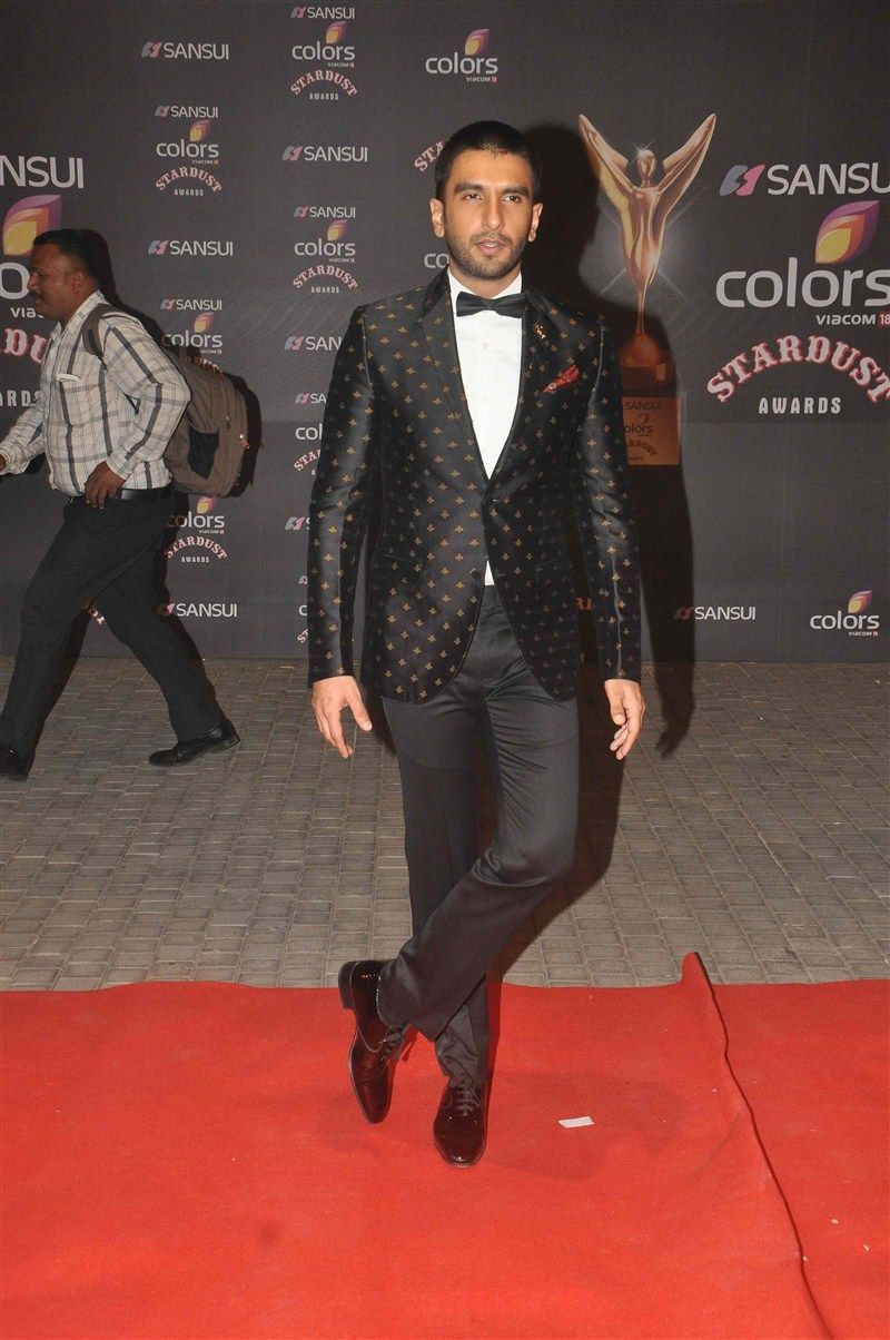 Ranveer Singh at Stardust Awards 2015