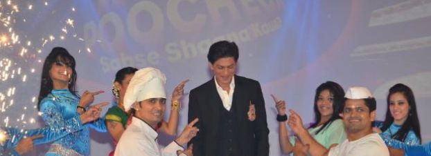 Shahrukh Khan at the launch of a new TV show