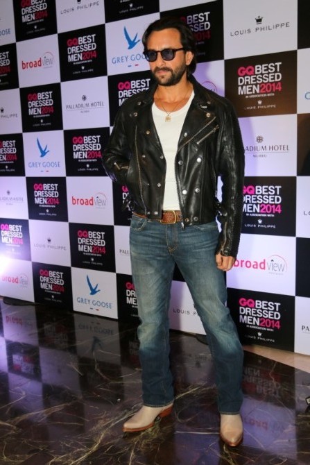 Saif Ali Khan at GQ Best Dressed Men 2014