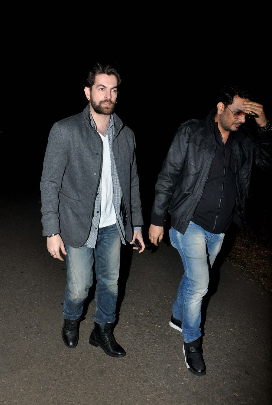 Neil Nitin Mukesh and Mukesh Chhabra attend Salman Khan's birthday bash