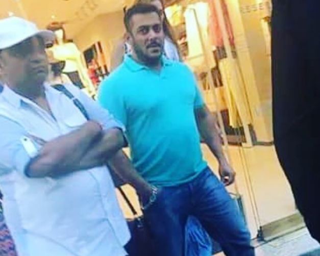 Salman Khan spotted with Iulia Vantur in Budapest
