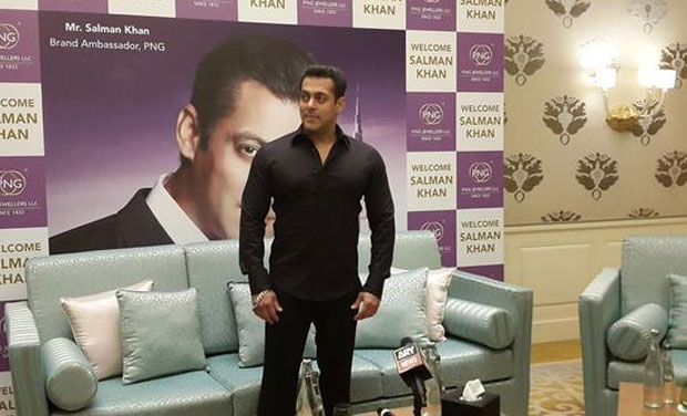 Handsome Salman Khan at a jewellery store launch in Dubai