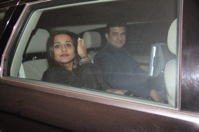 Vidya Balan and Siddharth Roy Kapur at Salman Khan's birthday bash