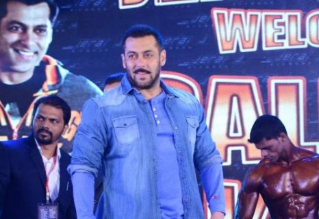 Salman Khan attends a fitness expo