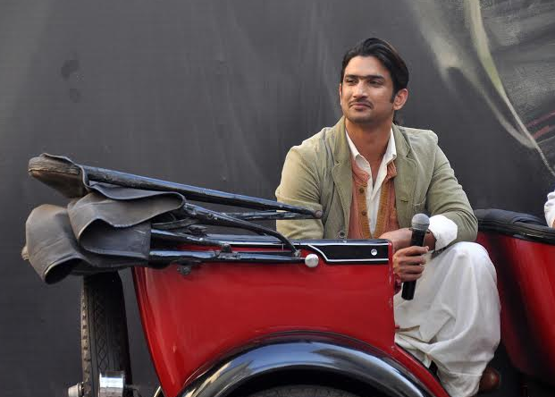 Sushant interacts with the media at the second trailer launch of 'Detective Byomkesh Bakshy'